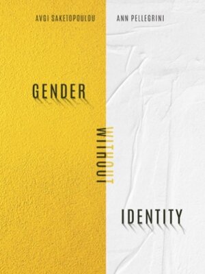 cover image of Gender Without Identity
